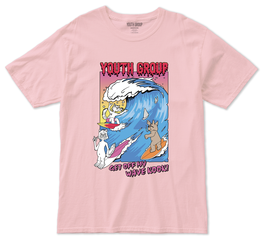 Wave Tee Pink