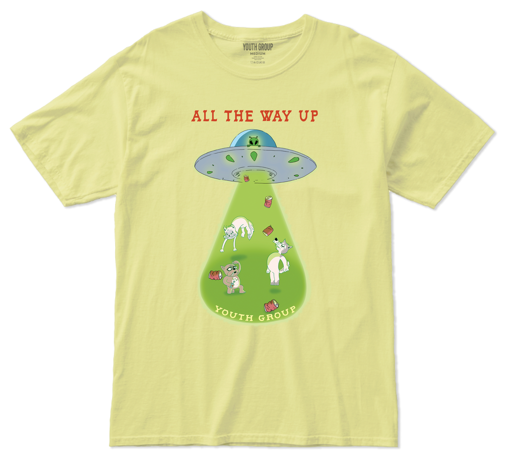 Alienz Tee Yellow