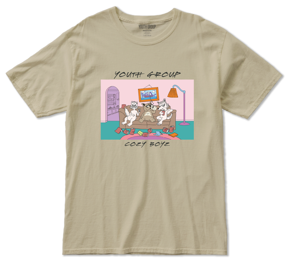 Cozy Boyz Tee Sand