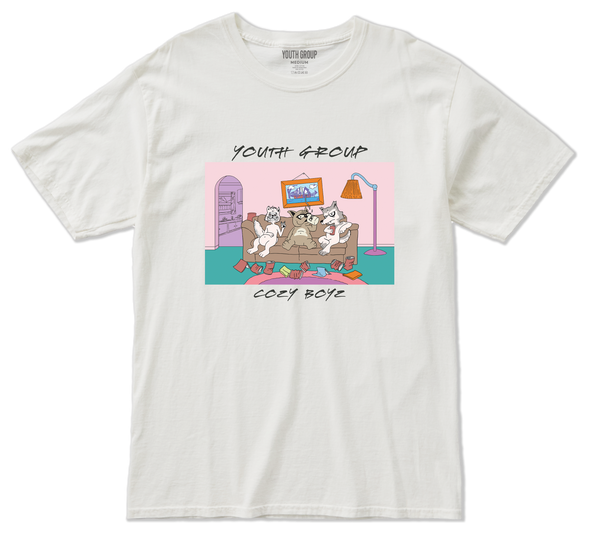 Cozy Boyz Tee White