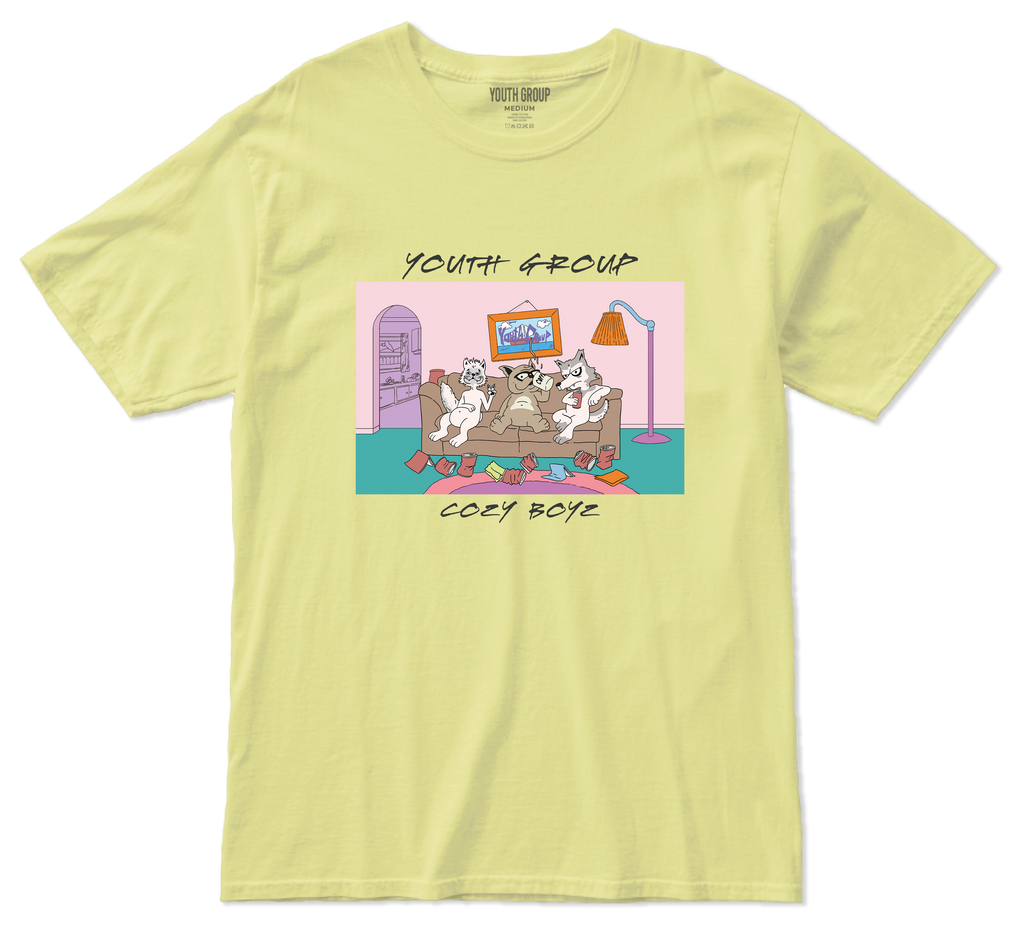 Cozy Boyz Tee Yellow