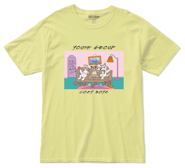 Cozy Boyz Tee Yellow