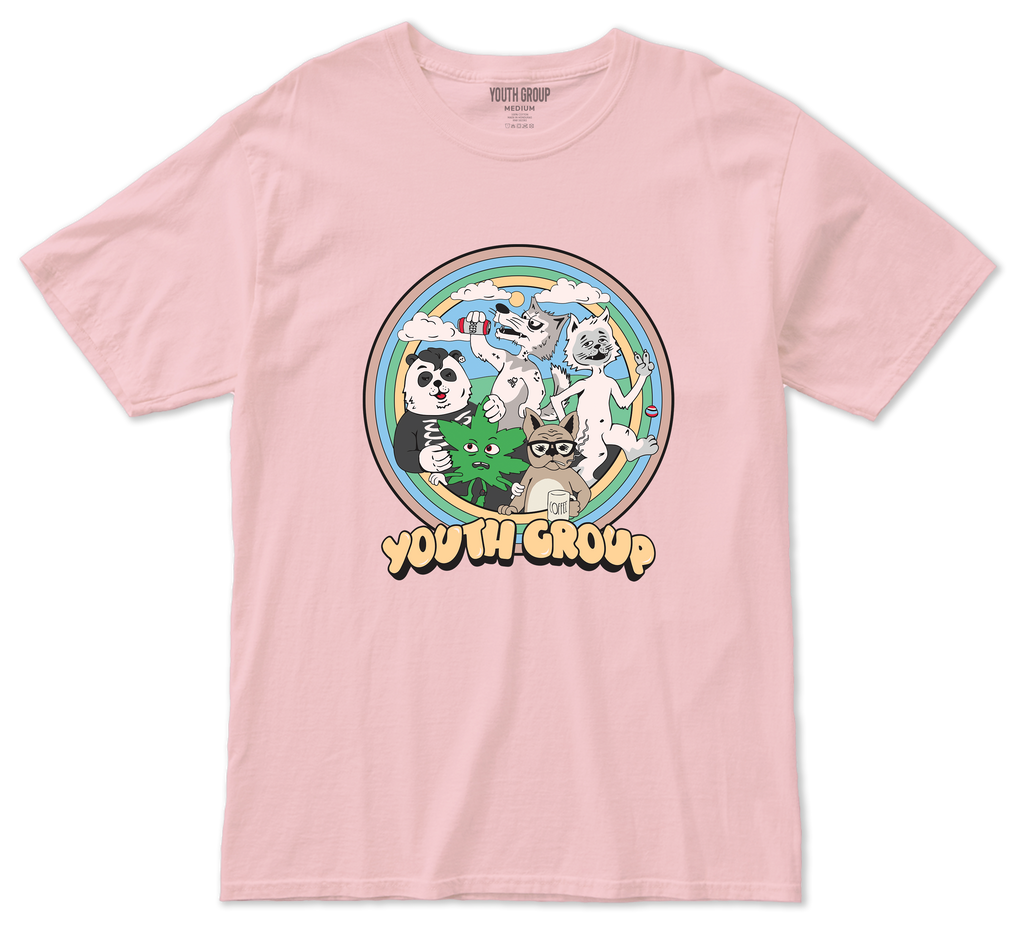 Squad Tee Pink