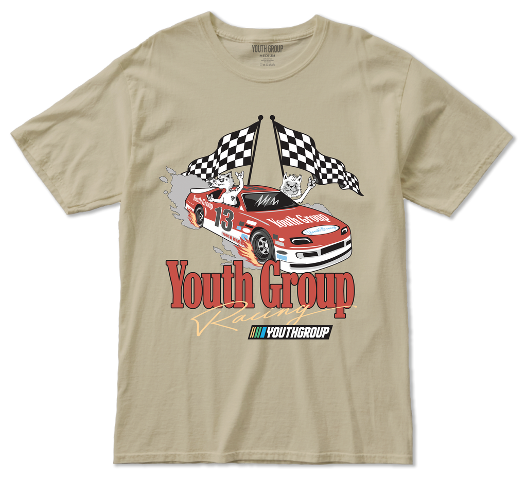 Race Tee Sand